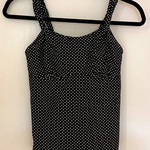 Lands End Tankini Top size 12